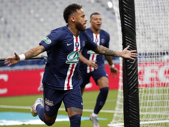 Mit PSG gab es in Europa für Neymar noch nichts zu feiern.