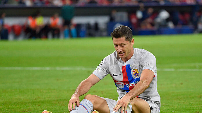 Robert Lewandowski kehrte am Dienstagabend erstmals nach seinem Wechsel in die Allianz Arena zurück.