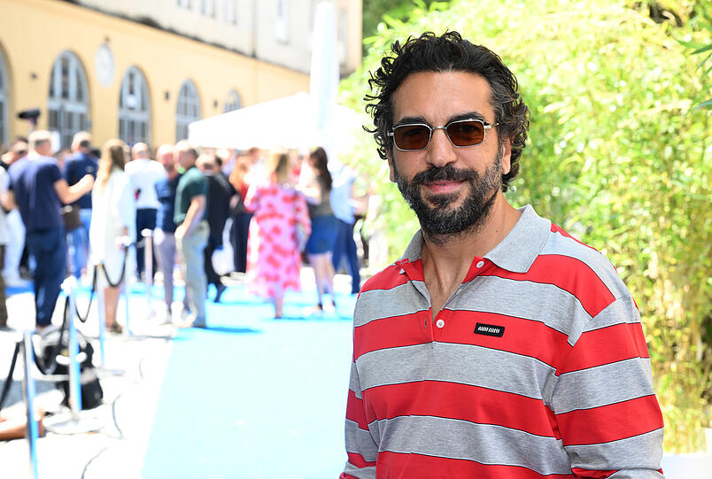 Zurück in München: Elyas M’Barek. Zurück in München: Elyas M’Barek.