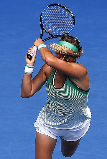 Victoria Azarenka aus der Ukraine.