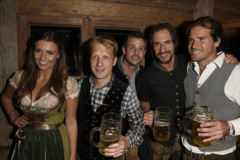 Oliver Pocher, Laura Wontorra, Florian Orterer, Thomas Hayo und Tommy Haas.