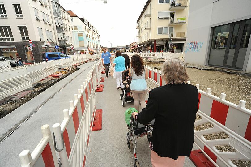 Jahrelang herrschte in Pasing Baustelle. Eine fotografische Langzeit-Dokumentation ist derzeit im Ebenböckhaus zu sehen.
