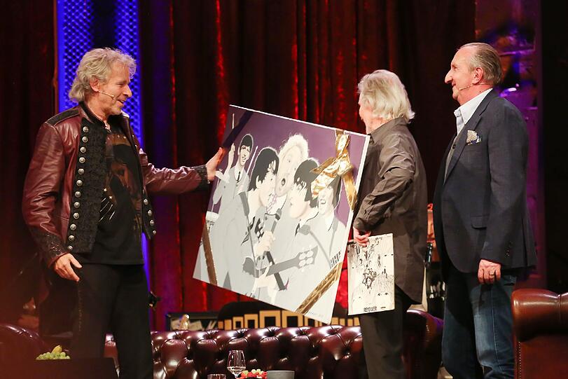 Die lustigsten Bilder vom Gottschalk-Geburtstag auf RTL...