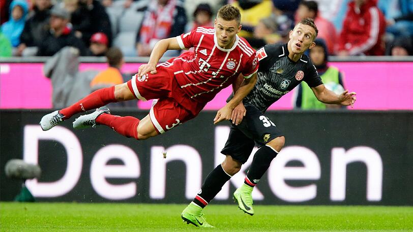 Kam vom VfB Stuttgart zum FC Bayern: Joshua Kimmich (li.).