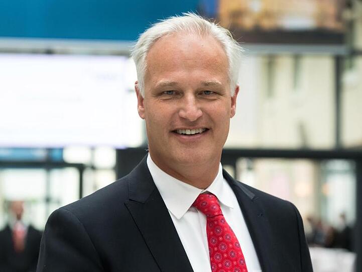 Der Präsident des Branchenverbandes VDMA Carl Martin Welcker.