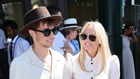 Emma Bunton und Sohn Beau hatten offensichtlich viel Spaß bei ihrem gemeinsamen Ausflug.