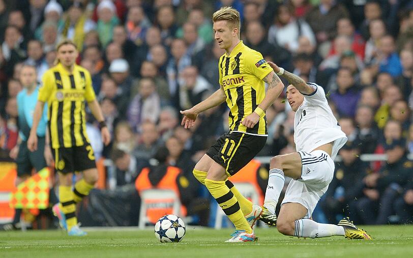 MARCO REUS: Ein schwache erste Halbzeit mit zahlreiche 
Fehlpässen im Spiel nach vorn. Erst nach dem Wechsel wesentlich 
beherzter in seinen Aktionen, aber dennoch mit Luft nach oben.