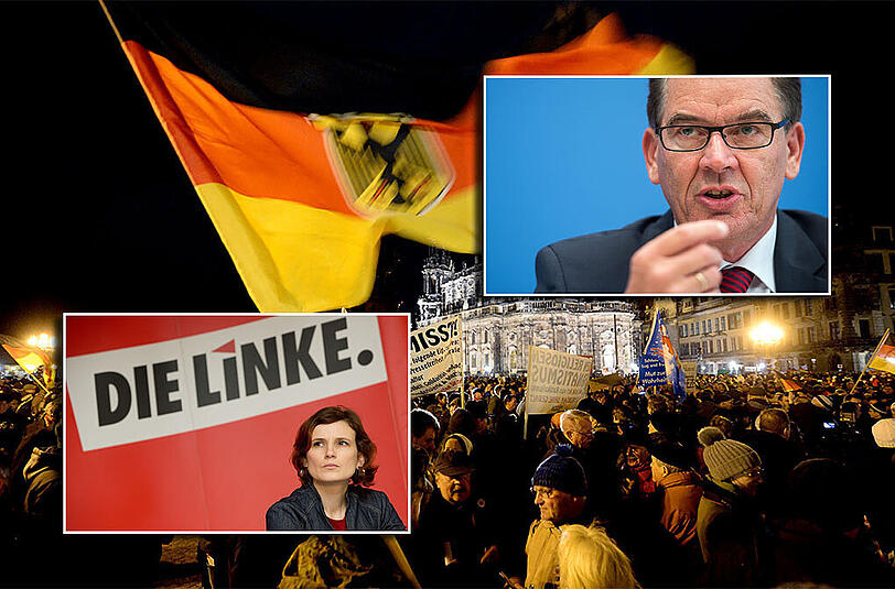 Die CSU, allen voran Bundesentwicklungsminister Müller, zeigt durchaus Verständnis für die Pegida-Demonstranten. "Die Linke" äußert herbe Kritik, zum Beispiel von der Bundesvorsitzenden Katja Kipping.