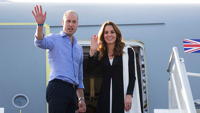 Prinz William und seine Ehefrau Herzogin Kate. (Archivbild)
