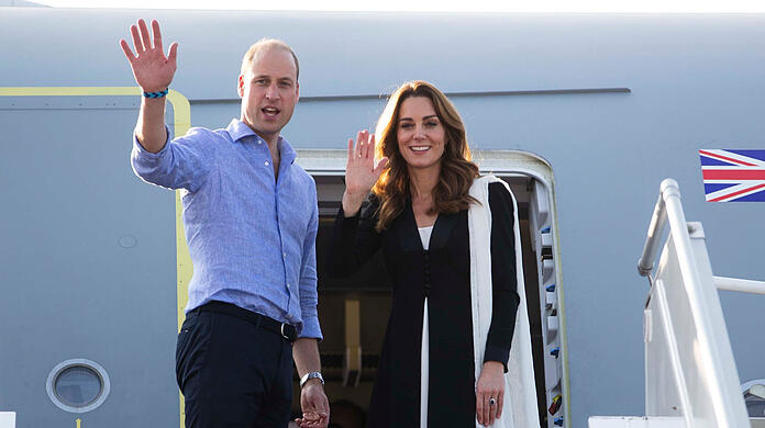 Prinz William und seine Ehefrau Herzogin Kate. (Archivbild)