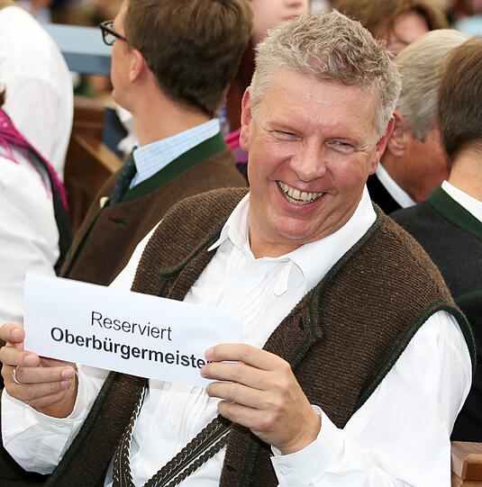 Dieter Reiter scheint sich seiner Sache sicher zu sein.