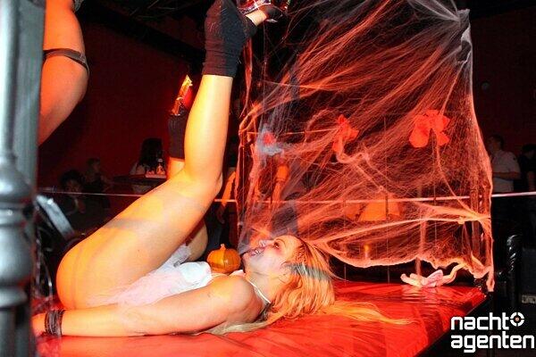 Viel Blut und nackte Haut beim "Sex-O-Ween" in der Nachtgalerie am 27.10.2012