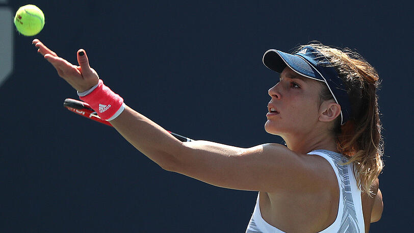 Andrea Petkovic greift in St. Petersburg wieder an.