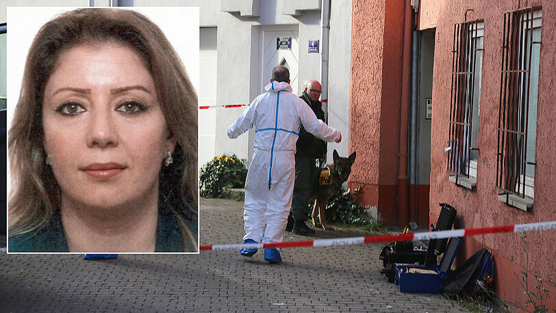 Polizisten durchsuchen am Donnerstag in Memmingen eine Wohnung, die zuvor durch die Polizei geöffnet wurde. Mittlerweile veröffentlichte auch die Polizei ein Foto der Vermissten.