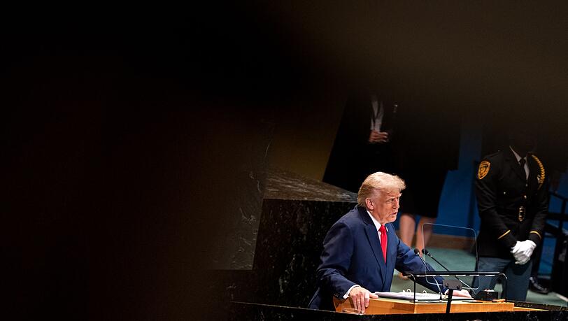 Trumps Rede wird am ersten Tag der UN-Generaldebatte erwartet. (Archivbild)