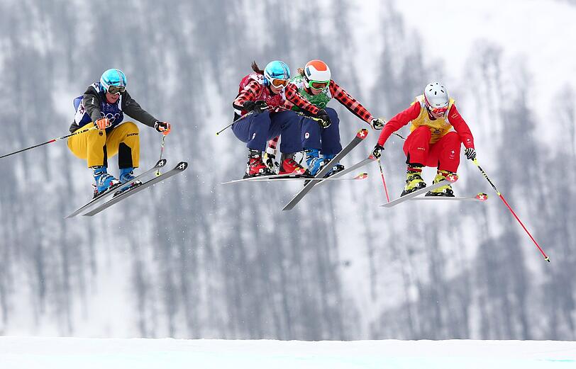 Skicross in Sotschi mit Anna Wörner: Die Bilder...