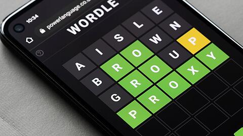 Das Spiel "Wordle" ist das Internet-Phänomen des Januars.