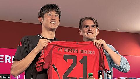 Als Japaner beim FC Bayern unter Vertrag: Hiroki Ito. (Archivfoto)