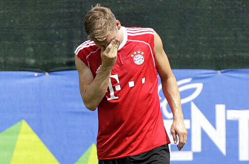 Reist vorzeitig aus dem Trainingslager ab: Bastian Schweinsteiger.
