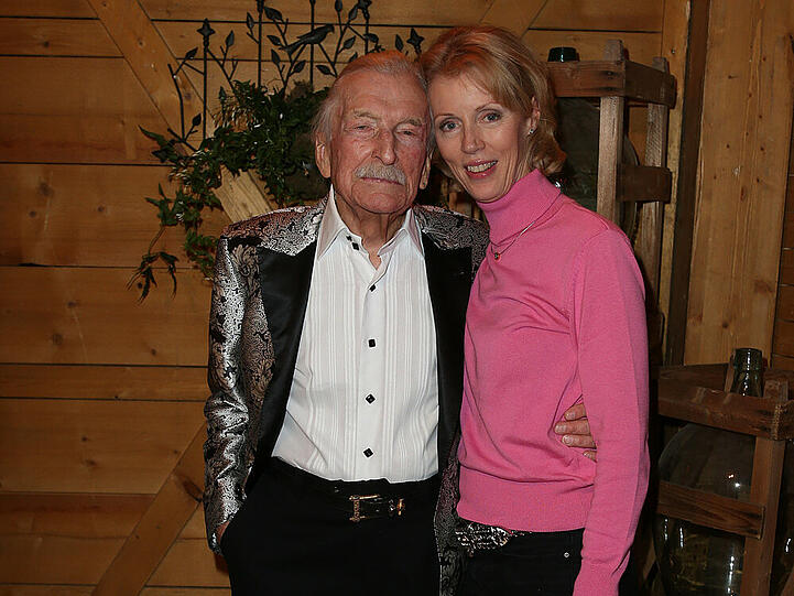 Christine und James Last bei einer Musik-Veranstaltung im Dezember 2014 in Graz. Sie vermisst ihren Mann sehr
