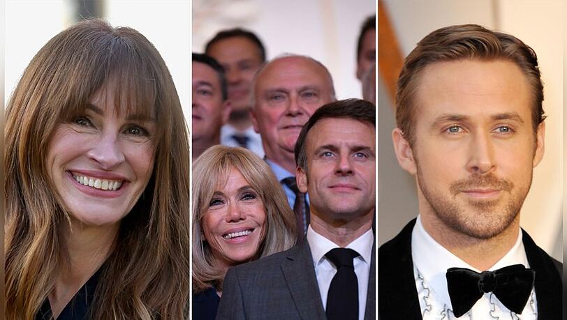 Werden Julia Roberts und Ryan Gosling zum Ehepaar Macron? Werden Julia Roberts und Ryan Gosling zum Ehepaar Macron?