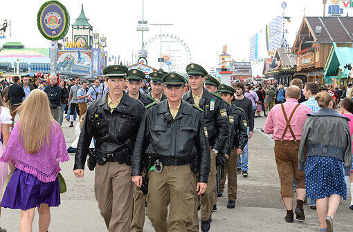 Die Wiesn-Polizei zog eine positive Bilanz des ersten Wochenendes.