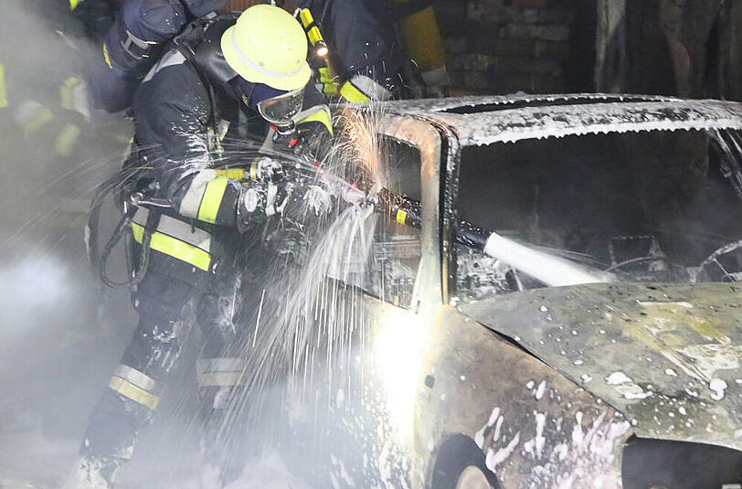 Die Bilder vom Einsatz der Feuerwehr in der Gemeinde Lohkirchen.