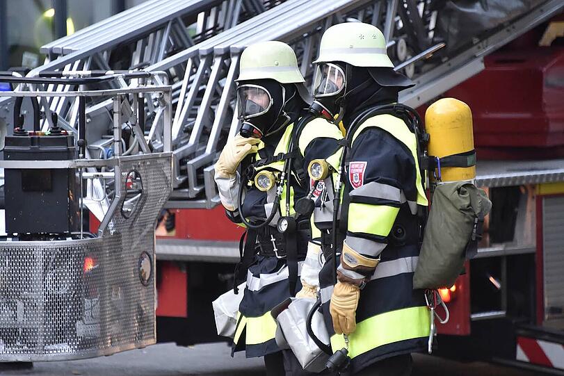 Die Feuerwehr konnte den Brand rasch löschen. Die Bilder vom Einsatz