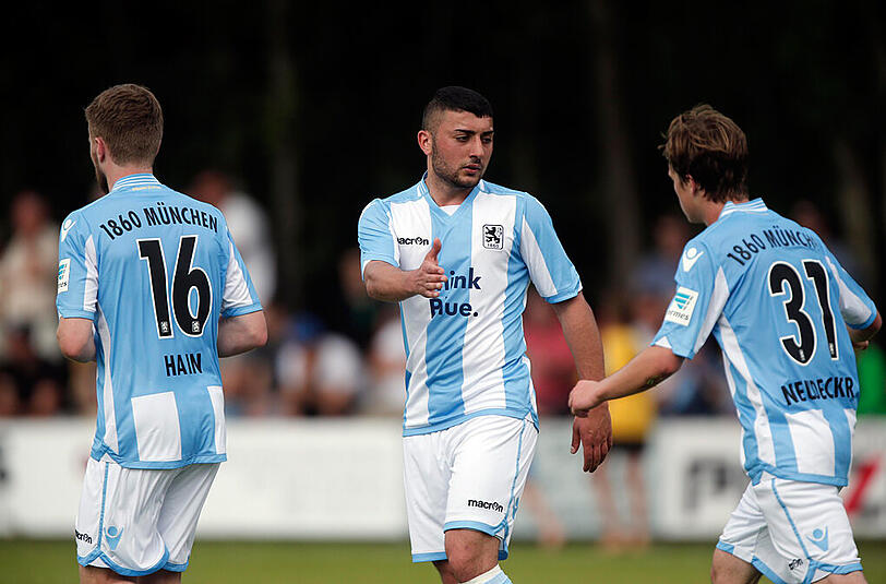Drittes Testspiel in der Vorbereitung des TSV 1860 München: Die Löwen traten am Sonntag beim SV Kirchanschöring an. Die Bilder vom Spiel.