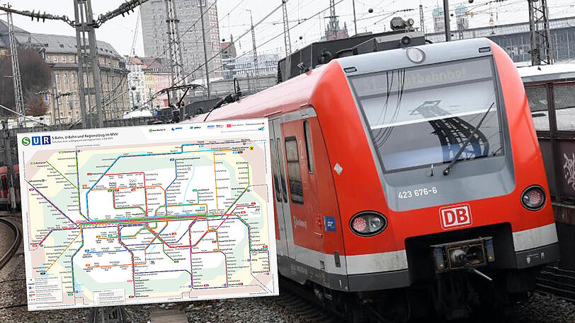 Er ist up to date, zweisprachig und lässt Raum für Veränderungen: Der neue Schnellbahnnetzplan.