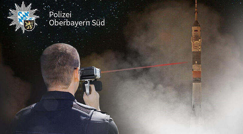 "Astro-Alex" drohen bei einer Geschwindigkeitskontrolle mehr als nur eine Verwarnung.