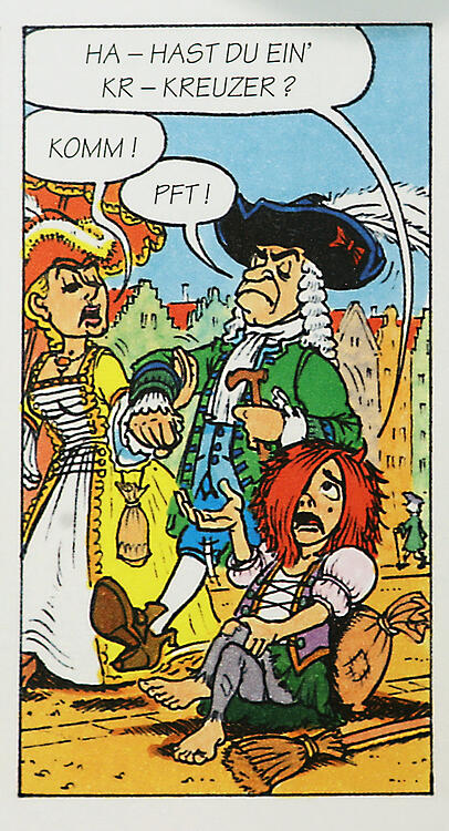 Der Landshuter Stadtcomic von Thomas Weyh und Werner Ebermeier behandelt auch das Schicksal des Waisenkindes Veronika Zerritsch. Der Landshuter Stadtcomic von Thomas Weyh und Werner Ebermeier behandelt auch das Schicksal des Waisenkindes Veronika Zerritsch.