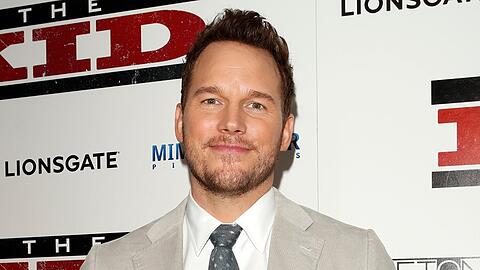 Chris Pratt, hier auf einem Event, spricht Garfield.