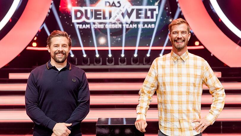 Klaas Heufer-Umlauf (l.) und Joko Winterscheidt in "Das Duell um die Welt".