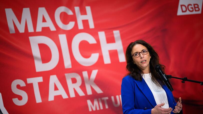 "Pushen ein Mini-Problem zu einem Mega-Thema hoch": Gewerkschafterin Fahimi hält die Debatte ums Bürgergeld für absurd. (Archivbild)