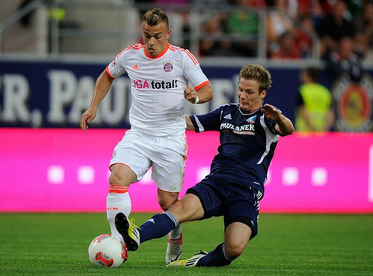 Die Bayern haben den Kick gegen die Paulaner Traumelf beim Paulaner Cup des Südens mit 15:0 gewonnen - die Bilder vom Spiel!