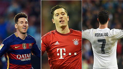 Unter den zehn bestbezahlten Fußballern der Welt ist mit Robert Lewandowski nur ein Bundesligaprofi. Die Top Ten in der Bilderstrecke!