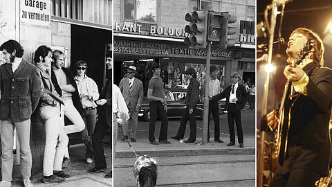 Es waren wilde Zeiten damals in den 60er in Schwabing. In den Clubs spielten spätere Weltstars...