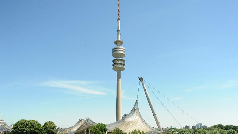 Aufbau für die X-Games im Olympiapark. Aufbau für die X-Games im Olympiapark.
