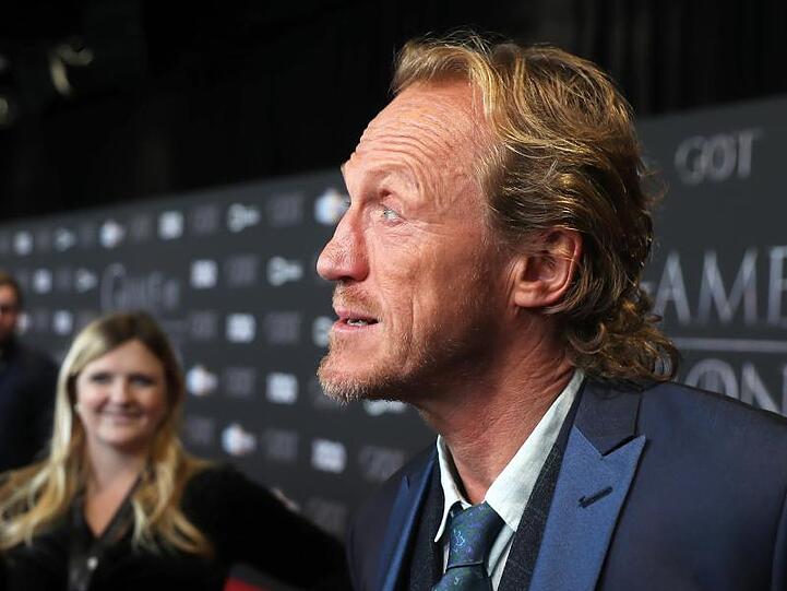 Schauspieler Jerome Flynn bei der Premiere der achten Staffel in Belfast.
