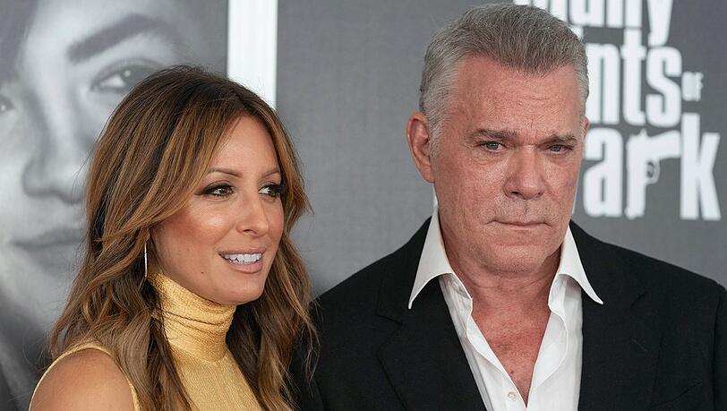 Ray Liotta und seine Verlobte Jacy Nittolo auf einem Event in New York.