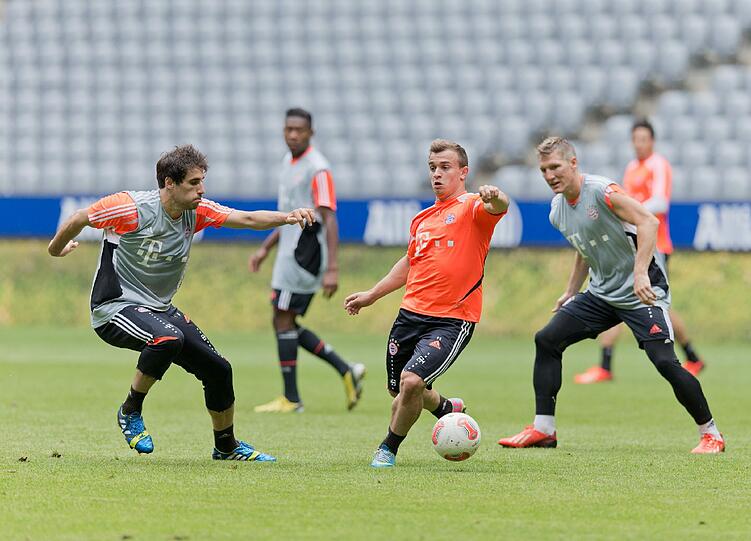 Die Bilder vom Training in der Allianz Arena