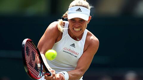 Angelique Kerber erreicht in Wimbledon die zweite Runde.