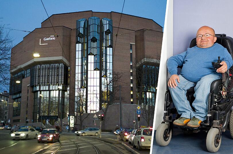 Stadtrat und Behindertenbeauftragter der Landeshauptstadt: Kein Zweifel, für Oswald Utz gibt es in München noch sehr viel zu tun.