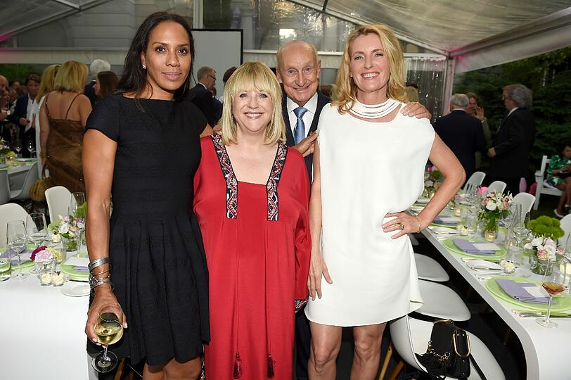 Barbara Becker, Patricia Riekel, Albert Eickhoff und Maria Furtwängler