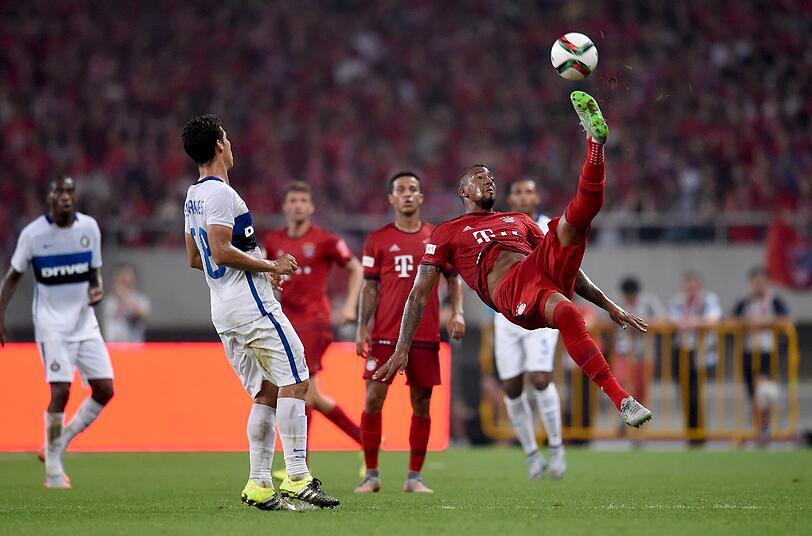 Auch ein Spiel gegen Inter Mailand steht in China auf dem Programm.