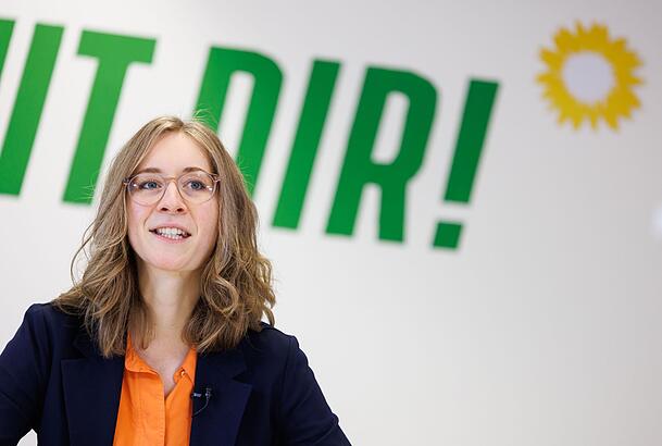 Die Landesvorsitzende der bayerischen Grünen, Eva Lettenbauer, . Die Landesvorsitzende der bayerischen Grünen, Eva Lettenbauer, .