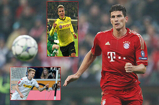 Mario Gomez fühlt sich beim derzeitigen Buhlen von Bayern München um Mario Götze und Marco Reus stark an seine eigene Situation erinnert.
