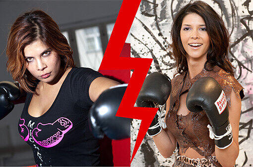 Am Samstag ist es soweit: Indira Weis und Micaela Schäfer treffen beim großen Promiboxen aufeinander. Wie fleißig die beiden Busenwunder dafür schon trainieren, sehen Sie in der Bilderstrecke.