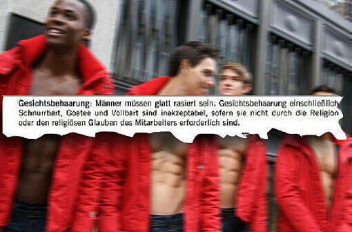 Lesen Sie hier die geheimen Regeln bei Abercrombie and Fitch. Einfach weiterklicken...